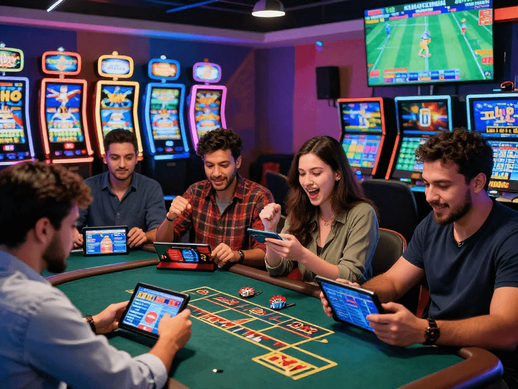 CV666 live betting excitement with diverse players enjoying online gambling in Bangladesh.