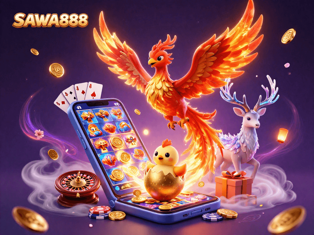 Experience the excitement at SAWA888 with dynamic slot games and mystical characters