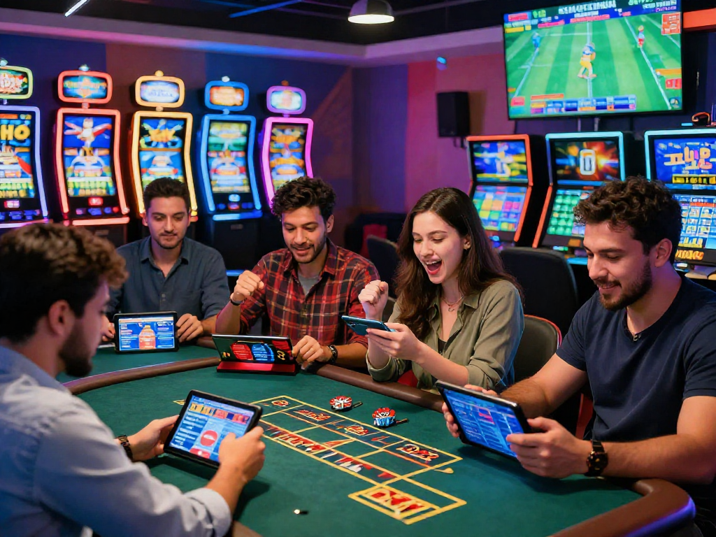 CV666 live betting excitement with diverse players enjoying online gambling in Bangladesh.