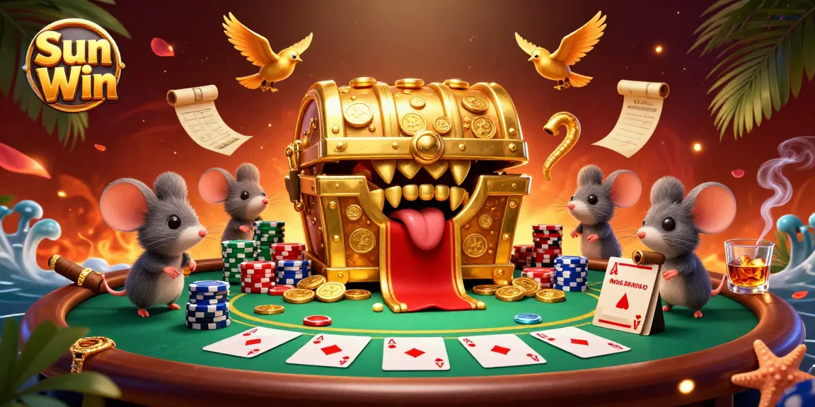 Engage with thrilling gameplay at Sun Win, featuring vibrant poker action and dazzling treasures.