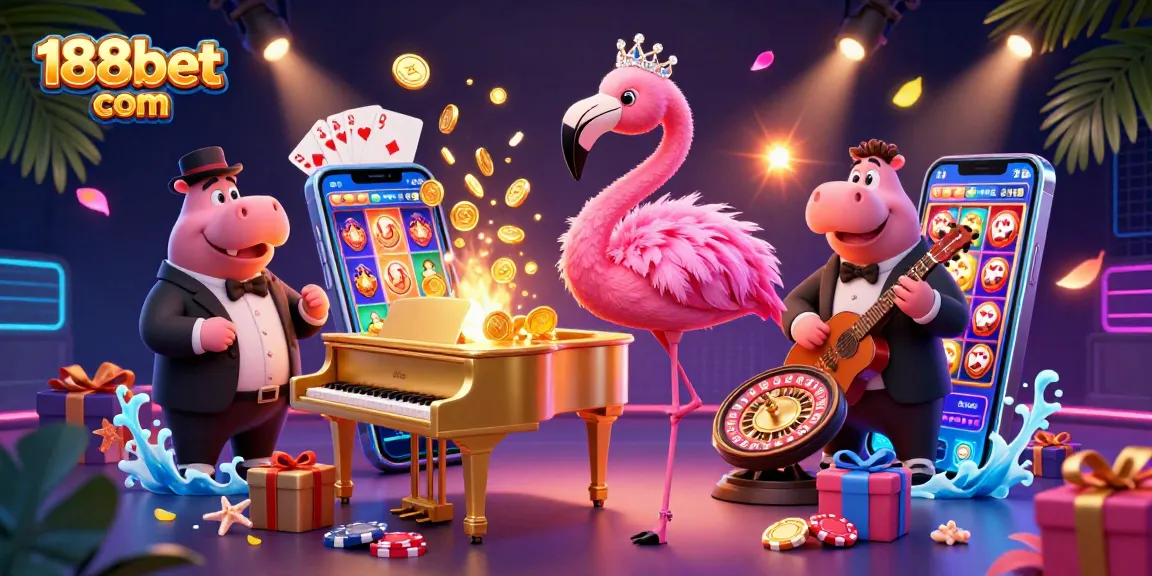 Experience thrilling games at 188bet com with vibrant slot machines and casino entertainment.